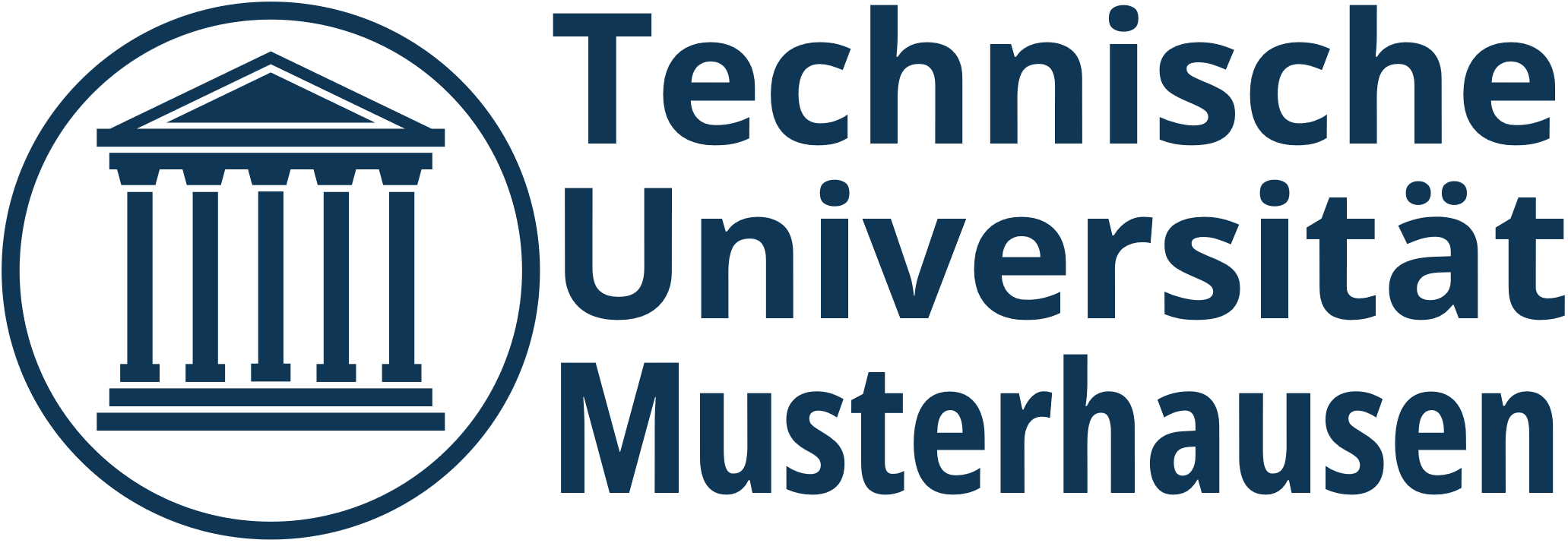 Logo der Technischen Universität Musterhausen
